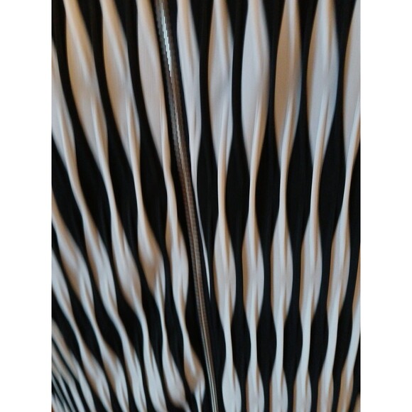 Danny & Nicole Black & White Aztec Cold Shoulder  Fit & Flare Dress Womens 16 - Picture 12 of 16